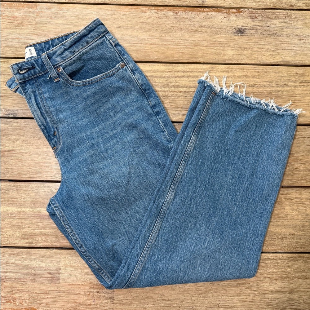 Abercrombie & Fitch Vintage Straight High Rise Jeans